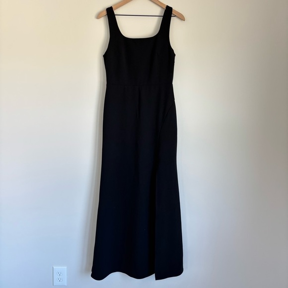Petal and Pup Black Side Slit Maxi Dress Gown 8 - Picture 1 of 8
